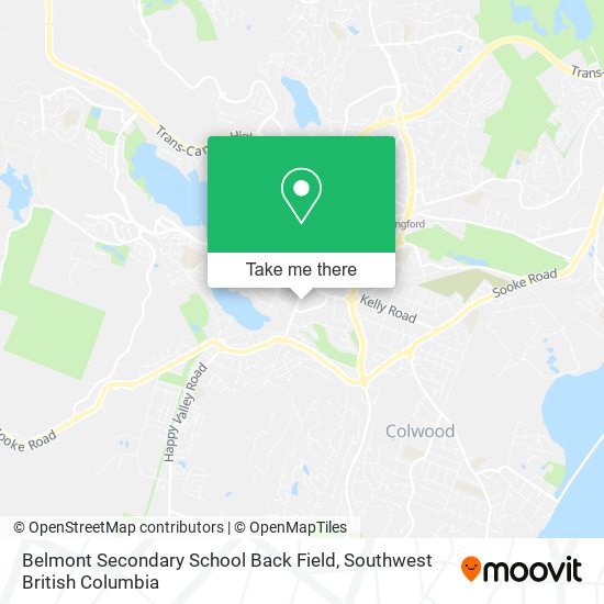 Belmont Secondary School Back Field plan