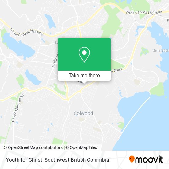 Youth for Christ map