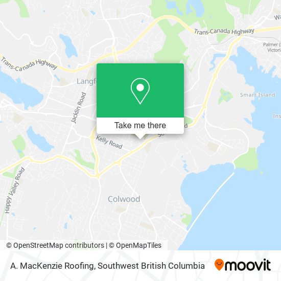 A. MacKenzie Roofing map