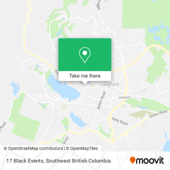 17 Black Events map