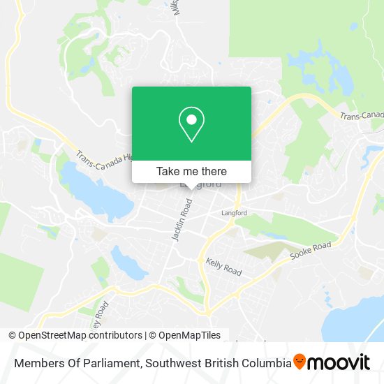 Members Of Parliament map