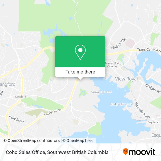 Coho Sales Office map