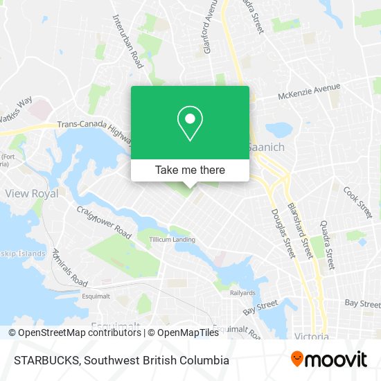 STARBUCKS map