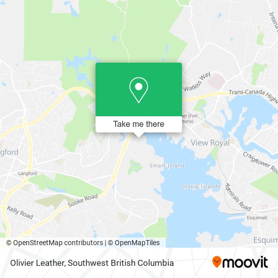 Olivier Leather map