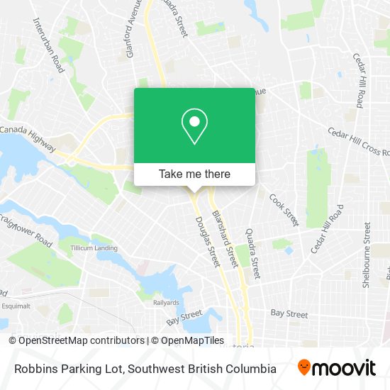 Robbins Parking Lot map