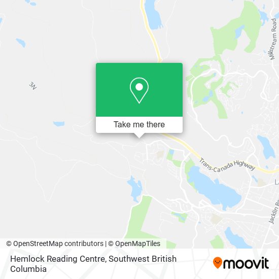 Hemlock Reading Centre map