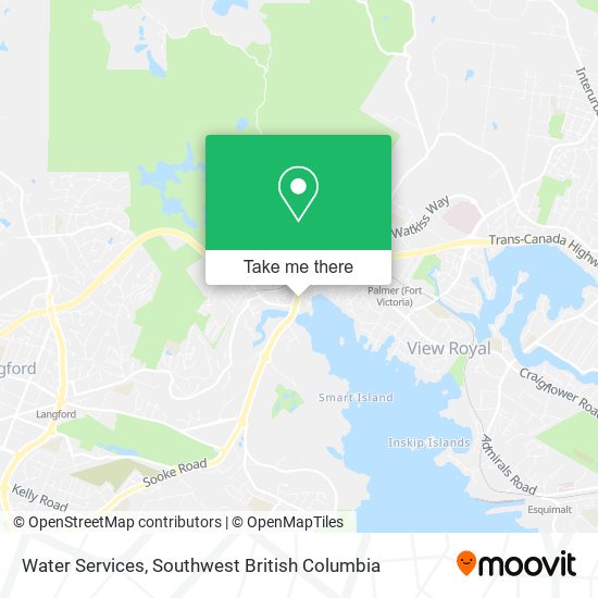 Water Services map