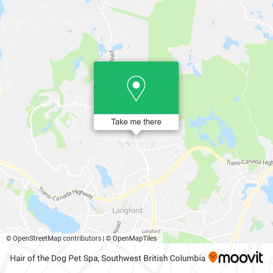 Hair of the Dog Pet Spa plan
