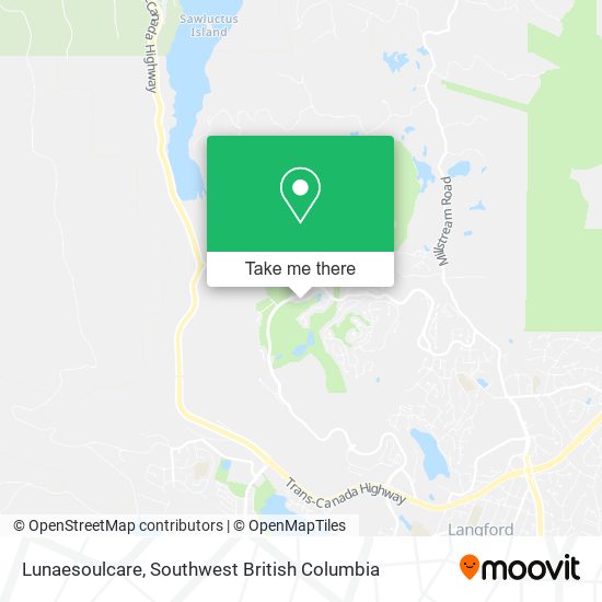 Lunaesoulcare map