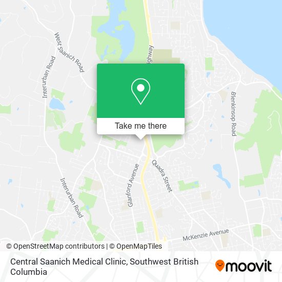Central Saanich Medical Clinic map
