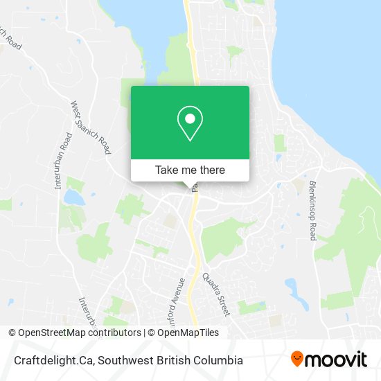 Craftdelight.Ca map