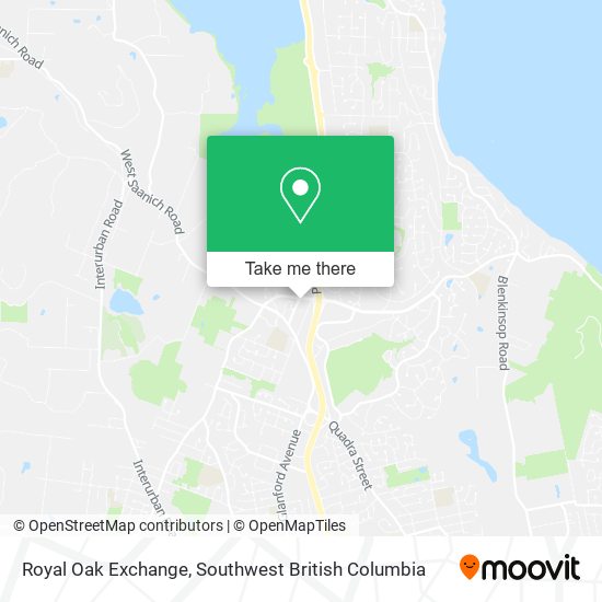 Royal Oak Exchange map