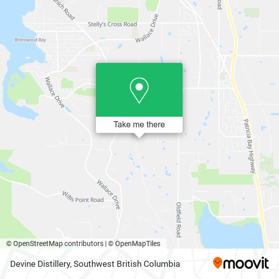 Devine Distillery map