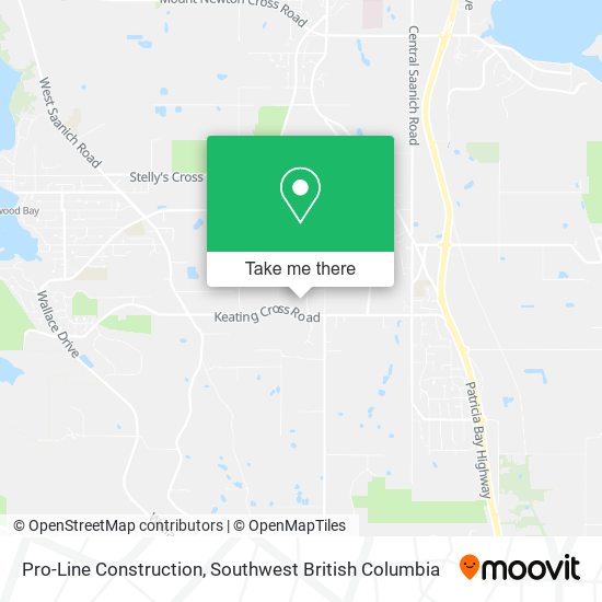 Pro-Line Construction map