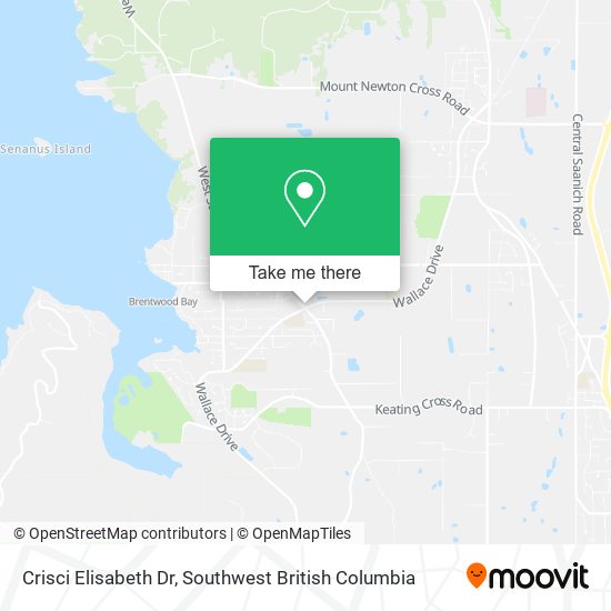 Crisci Elisabeth Dr map