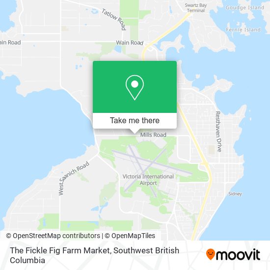 The Fickle Fig Farm Market map