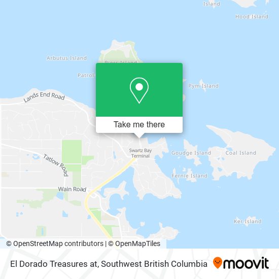 El Dorado Treasures at map