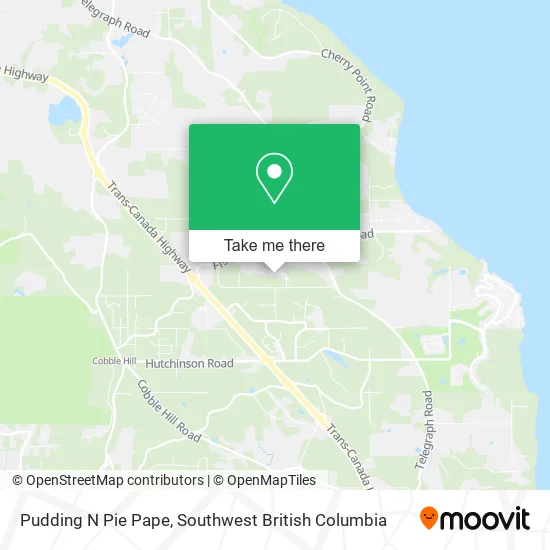Pudding N Pie Pape map