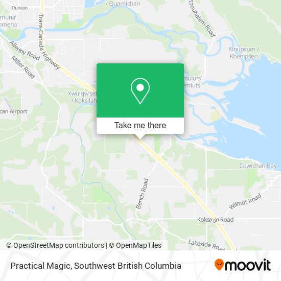 Practical Magic map
