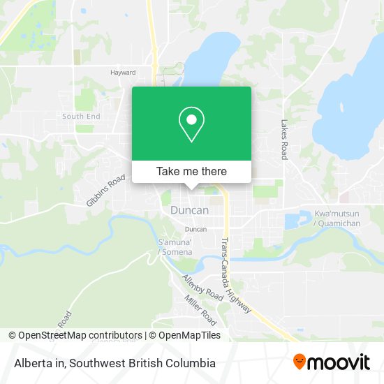 Alberta in plan
