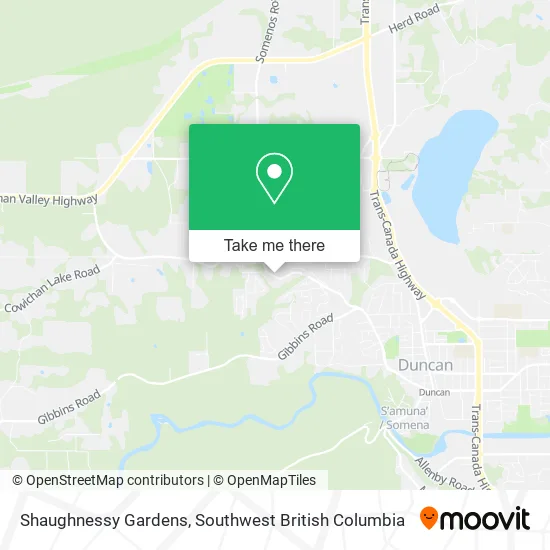 Shaughnessy Gardens map