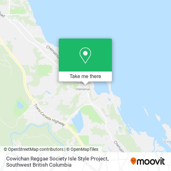 Cowichan Reggae Society Isle Style Project map