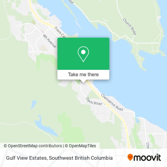 Gulf View Estates map