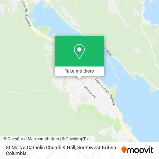 St Mary's Catholic Church & Hall map