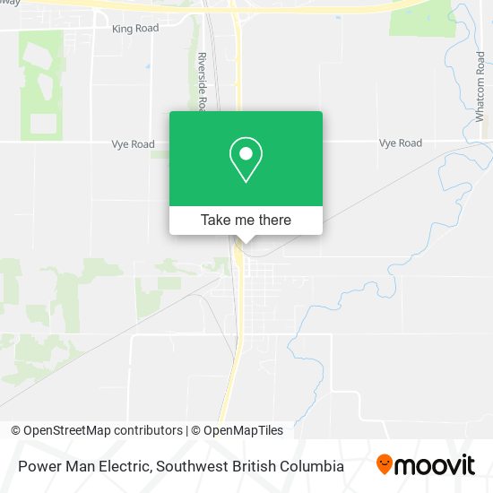Power Man Electric map