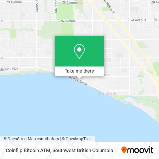 Coinflip Bitcoin ATM map