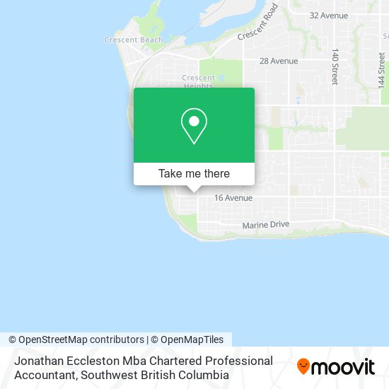 Jonathan Eccleston Mba Chartered Professional Accountant map