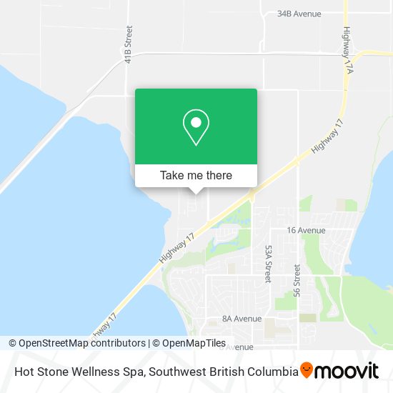 Hot Stone Wellness Spa map