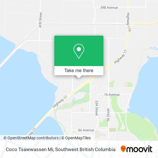 Coco Tsawwassen Mi map