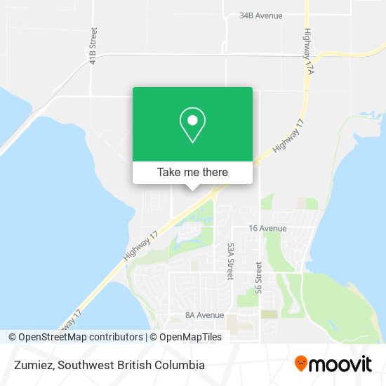 Zumiez map