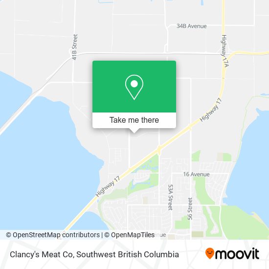 Clancy's Meat Co map