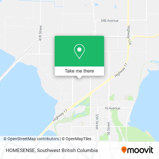 HOMESENSE map
