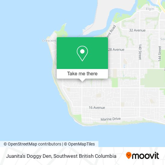 Juanita's Doggy Den map