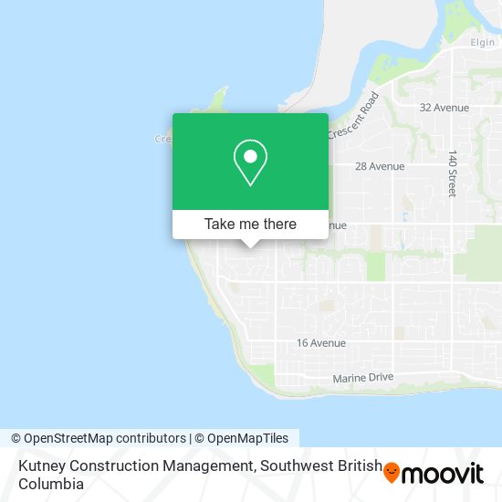 Kutney Construction Management map