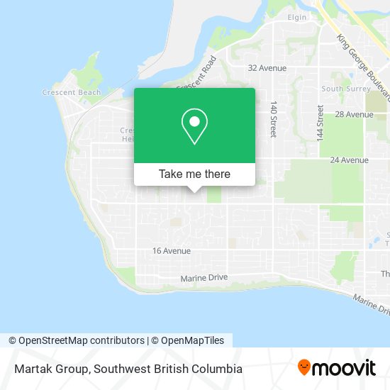 Martak Group map