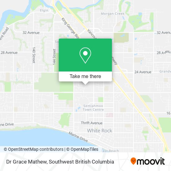 Dr Grace Mathew map