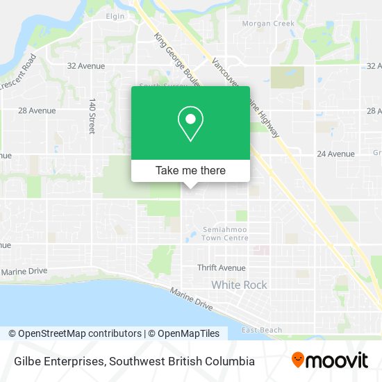 Gilbe Enterprises map