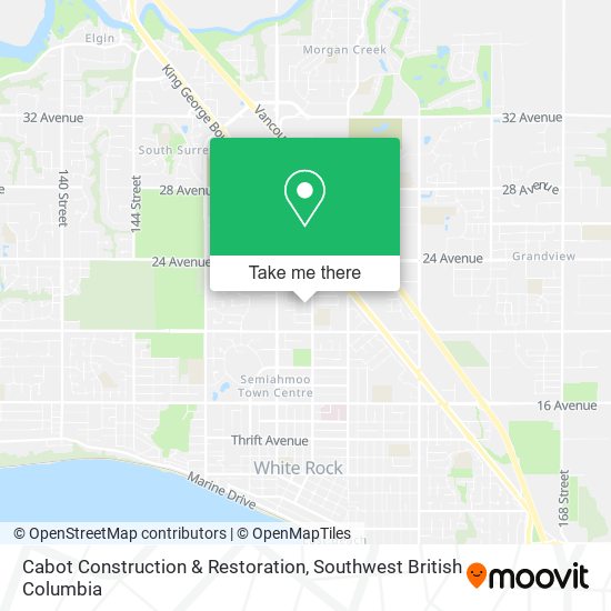 Cabot Construction & Restoration map