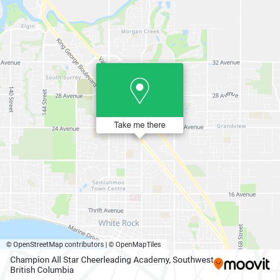 Champion All Star Cheerleading Academy plan