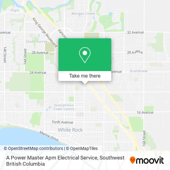 A Power Master Apm Electrical Service map