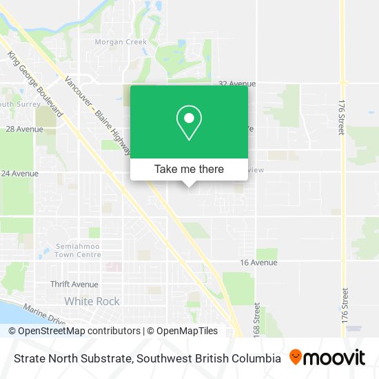 Strate North Substrate map