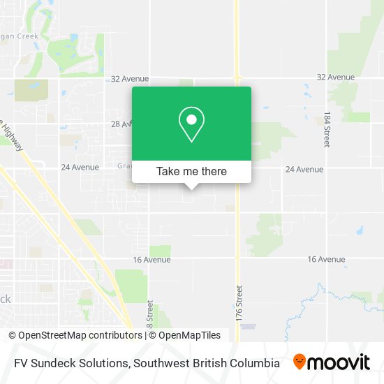 FV Sundeck Solutions map