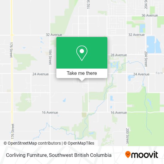 Corliving Furniture map