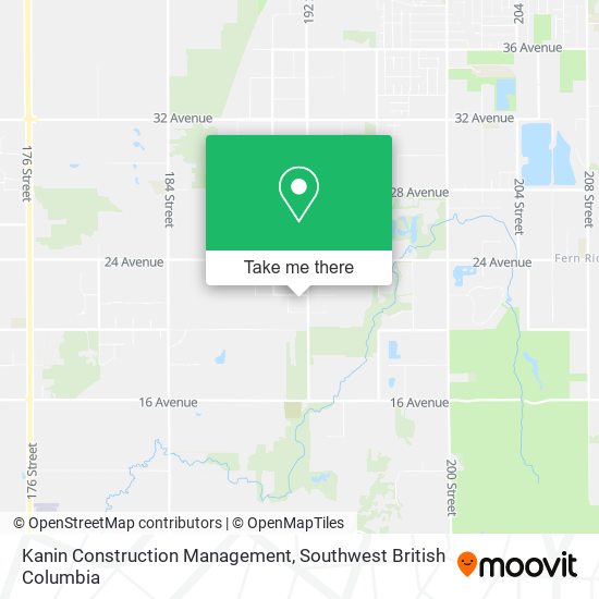 Kanin Construction Management map