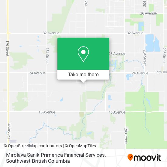 Mirolava Sanik Primerica Financial Services map