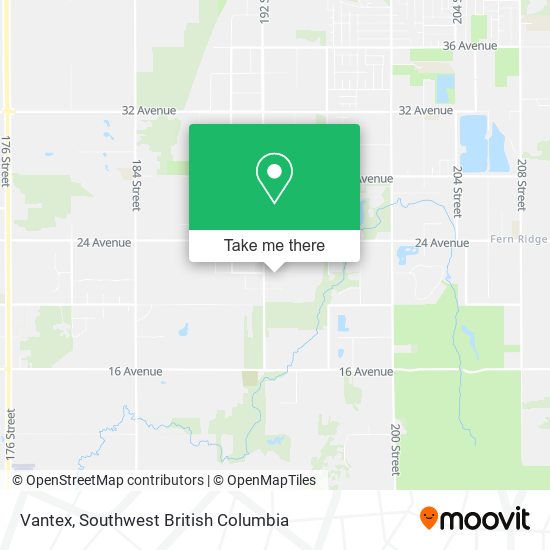 Vantex map